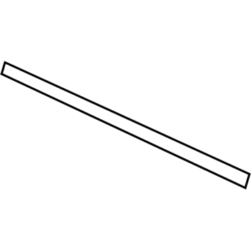 BMW 51-35-7-228-029 Inner Weatherstrip, Rear Left Door