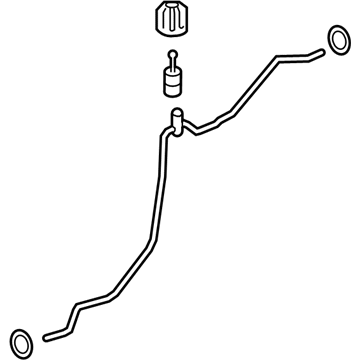 GM 19418051 Rear AC Tube