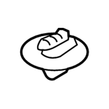 BMW 07-14-7-216-832 Rotary Clip