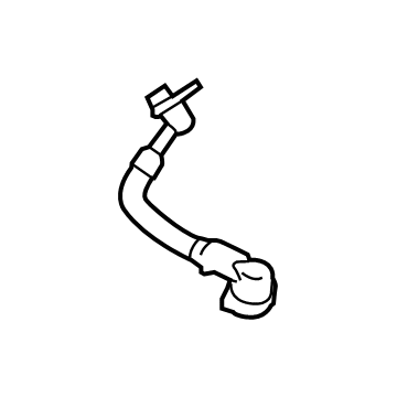 BMW 11-53-7-848-505 Line, Coolant Pump-Crankcase