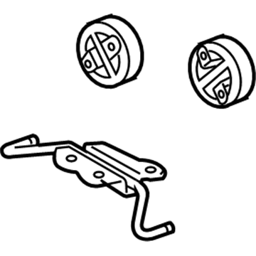 Lexus 17508-50060 Support Sub-Assy, Exhaust Pipe, NO.3