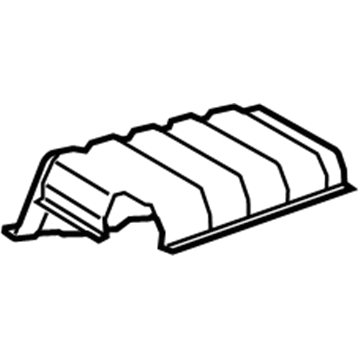 Lexus 58328-30033 Insulator, Main Muffler Heat, LH