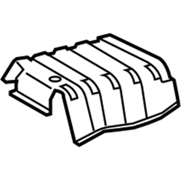 Lexus 58327-30052 Insulator, Main Muffler Heat