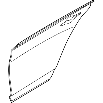 Hyundai 77111-L1000 Panel-Rear Door Outer, LH