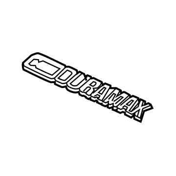 GM 84690480 Nameplate