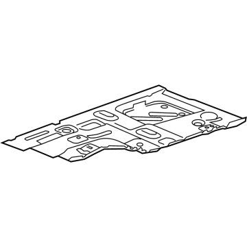 GM 23326370 Front Floor Pan