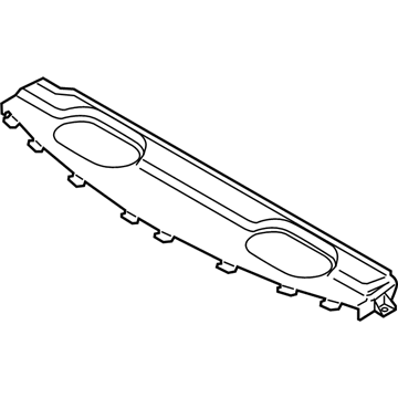 BMW 51-64-7-326-554 Cover For Air Duct