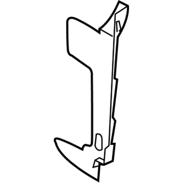 Nissan 21494-ZF00A Plate-Air Guide RH