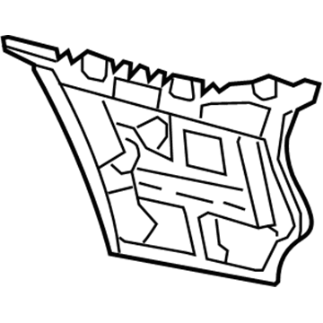 BMW 51-12-7-906-505 Guide For Bumper, Side, Left