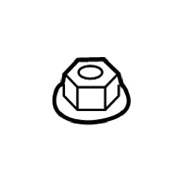 Mopar 6512648AA Nut-Hexagon