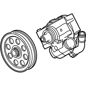 Ford BC3Z-3A696-F PUMP ASY - POWER STEERING