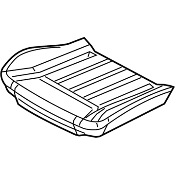 Mopar 1YE01DX9AA Front Seat Cushion Cover