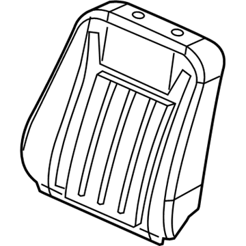 Mopar 6AL39LK5AC Cover-Front Seat Back