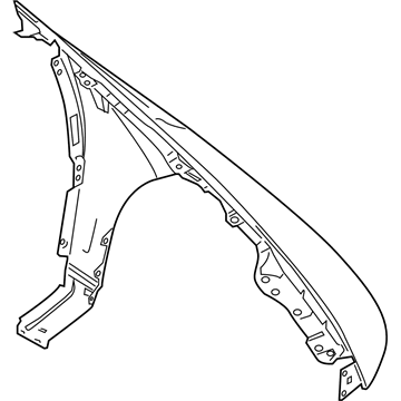 Ford DG1Z-16005-B Fender