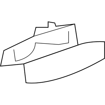 Hyundai 92370-25650 Lens & Housing Assembly-Rear Side MARKER.L