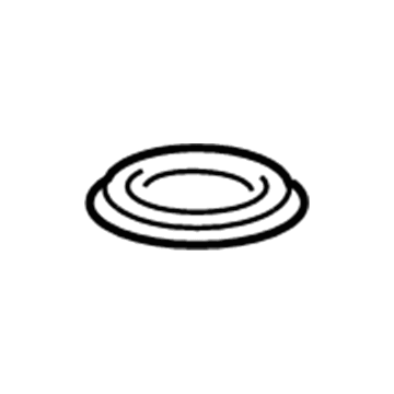 Lexus 58329-60050 Cover, Rear Floor Service Hole, NO.2