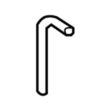 Hyundai 25451-3K000 Hose-Radiator To Reservoir