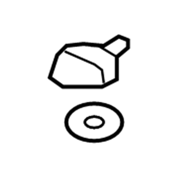 Kia 254403K000 Cap Assembly-Radiator Re