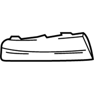 Mopar 6QM46U00AA Molding-FASCIA