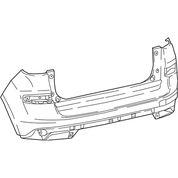 Mopar 6QM72TZZAA FASCIA-Rear Upper