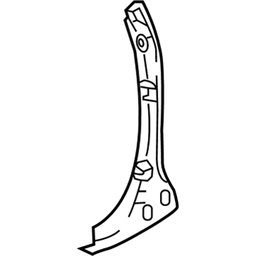 Mopar 6QM06LXHAA Bracket-FASCIA Support