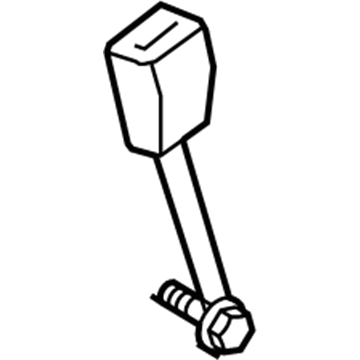 Infiniti 86842-EG000 Belt Assy-Front Seat Buckle Rh