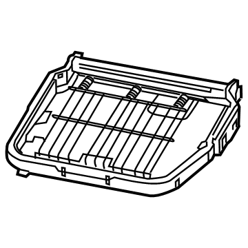 Mopar 68272037AC Frame-Rear Seat Cushion