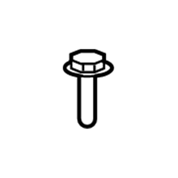 Honda 90143-SR3-000 Bolt-Washer (10X22)