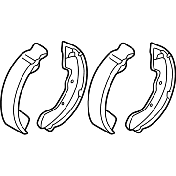 Mopar MR128640 *Shoekit-Brake