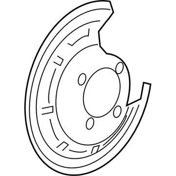 GM 13362353 Splash Shield