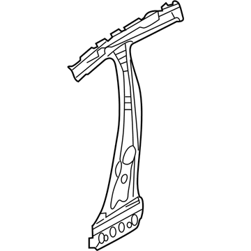 Hyundai 71401-3Q000 Pillar Assembly-Center Inner, LH