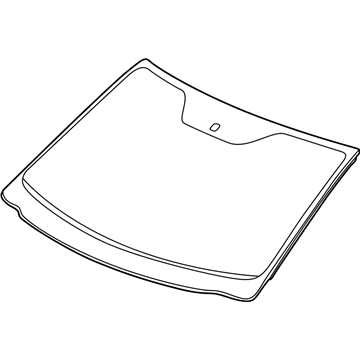 Honda 73111-TK8-A61 Glass Set, Front
