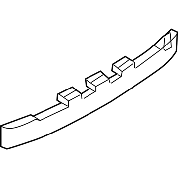 Nissan 85090-CD000 Energy ABSORBER-Rear Bumper