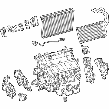 Lexus 87050-60P70 RADIATOR ASSY, AIR C