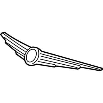 Mopar 1BJ09401AB Ornament-Winged MEDALLION