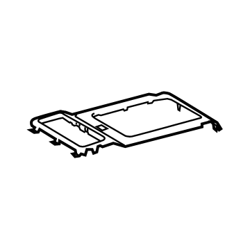 Lexus 72803-30230 Panel Sub-Assy, Rear Seat Center Armrest