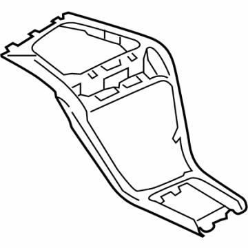 BMW 51-16-8-094-357 MOUNT, TRIM PANELS, CENTER C