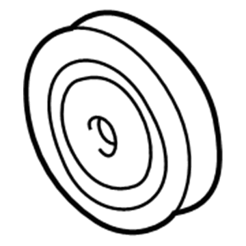 Kia 2528737101 Pulley-Drive Belt