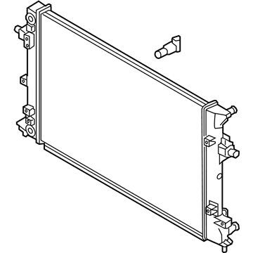 Hyundai 25310-G7000 Radiator Assembly