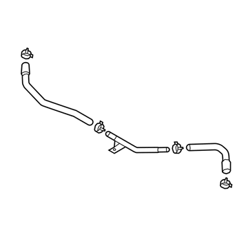 Hyundai 25415-G7000 Hose-Radiator, Upper