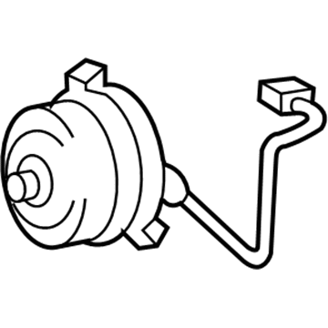 Toyota 16363-0T100 MOTOR, COOLING FAN