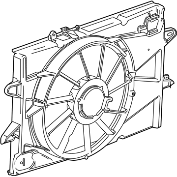 GM 84145767 Fan Shroud
