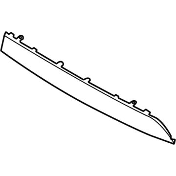BMW 51-11-8-081-614 TRIM, BUMPER FRONT