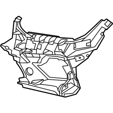 BMW 51-11-8-069-917 SUPPORT, FOG LAMP LEFT