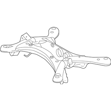 Lexus 51206-0E082 Member Sub-Assembly, RR