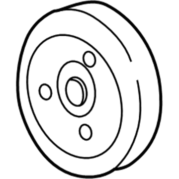 GM 14018709 Pulley, Crankshaft