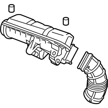 GM 23334033 Air Outlet Tube