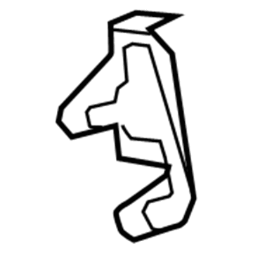 Toyota 86212-02180 AM/FM CD Mount Bracket