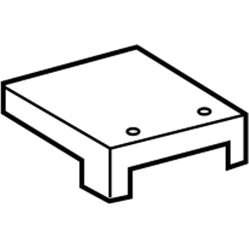 Toyota 86183-02010 Amplifier Cover