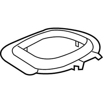 Kia 546330Z000 Pad-Front Spring Lower